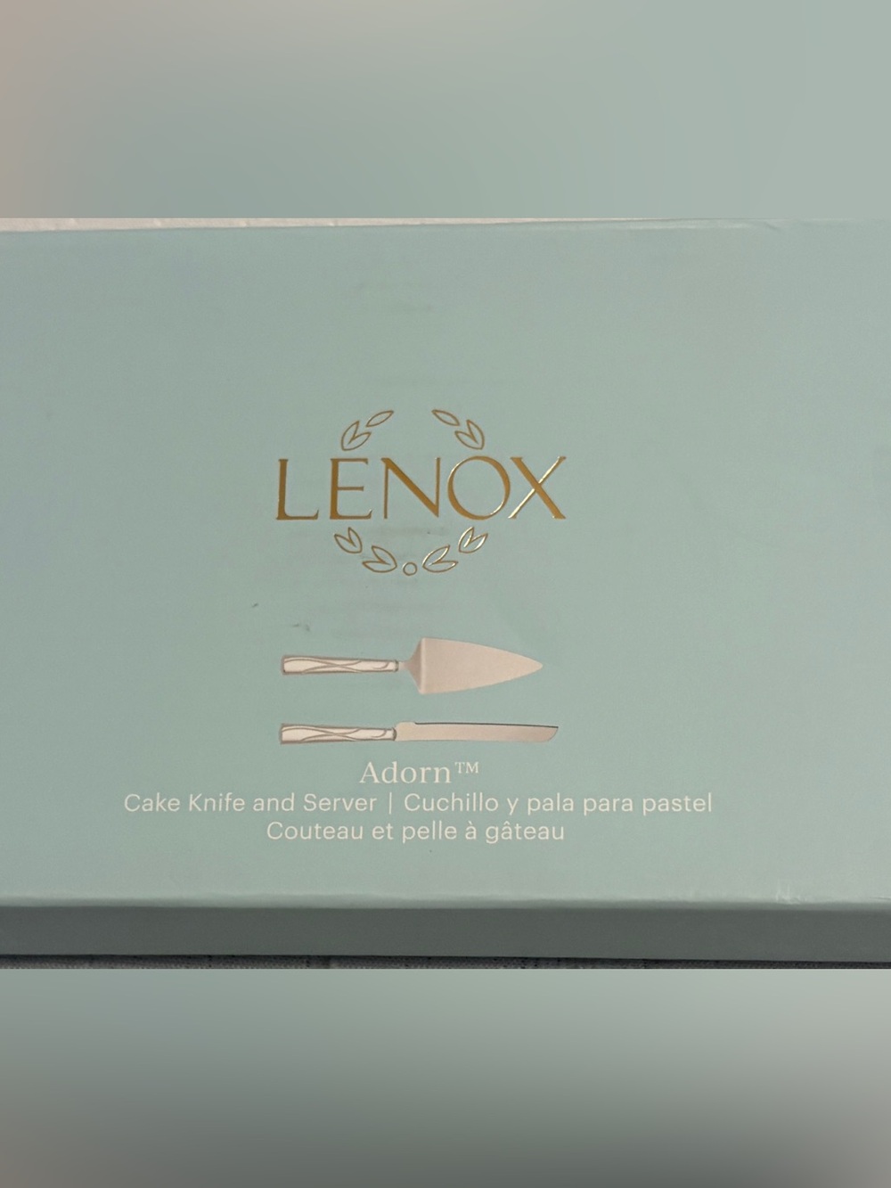 Lenox Adorn Cake Knife & Server Set